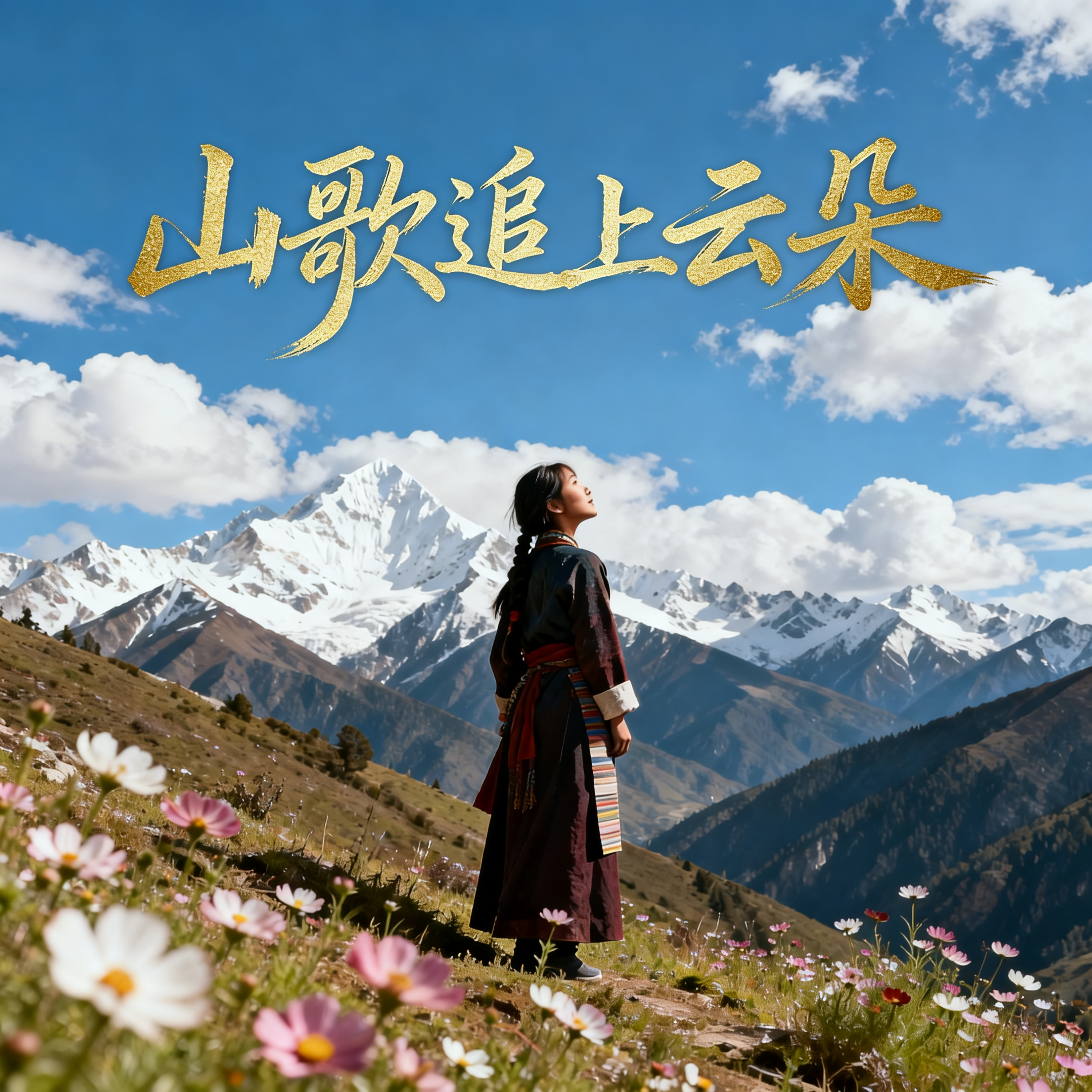 山歌追上云朵-央金拉姆@!20250711-封面图、山歌追上云朵
