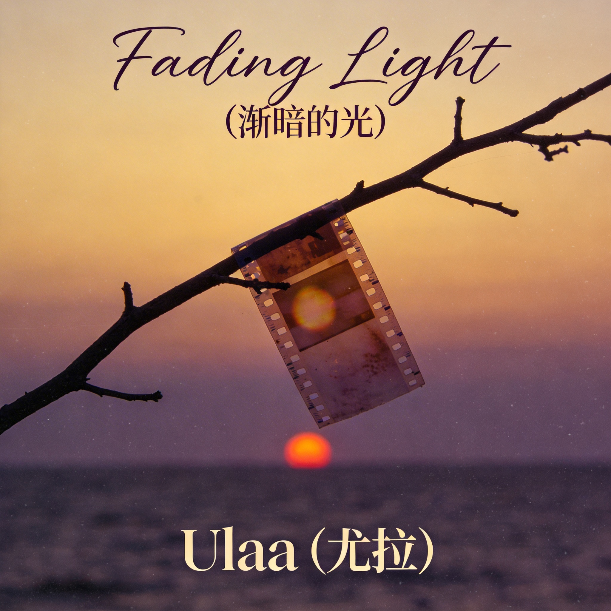 Fading Light(渐暗的光)-Ulaa(尤拉)-封面图、Fading Light(渐暗的光)